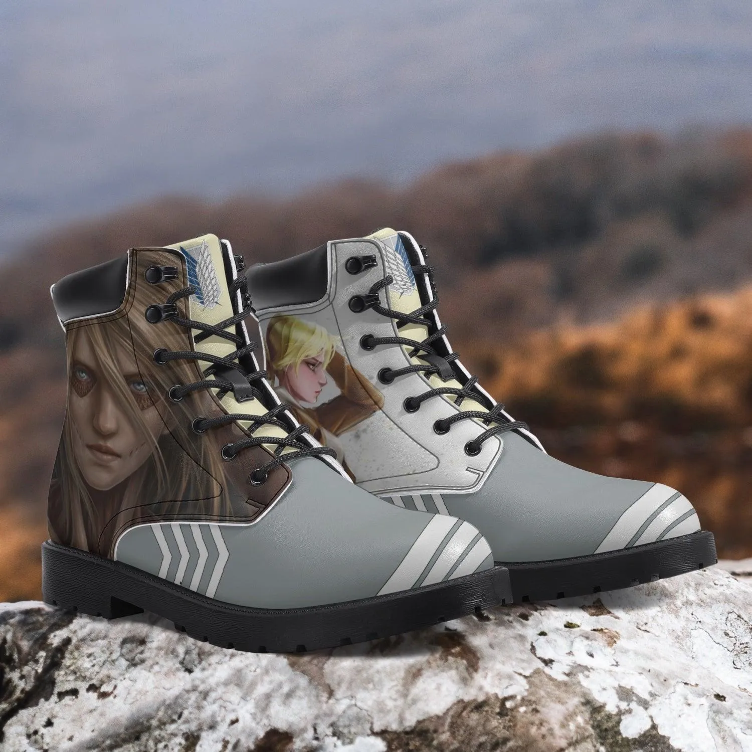 Attack On Titan Annie Leonheart All-Season Anime Boots