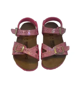 Birkenstock Shiny Snake Pink