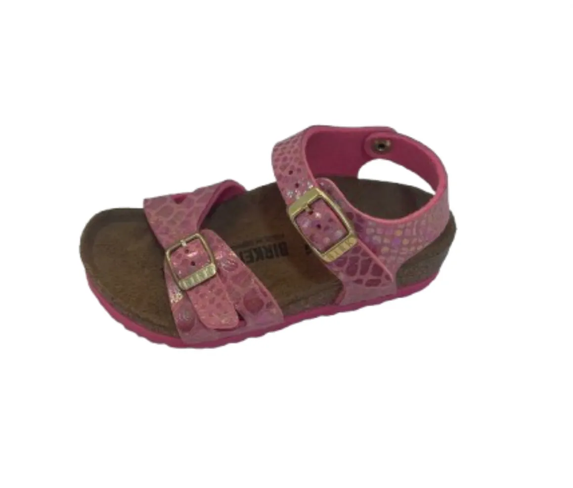 Birkenstock Shiny Snake Pink