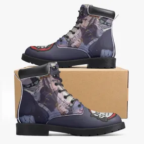 Demon Slayer Shinobu Kocho Casual Leather Boots Anime Shoes