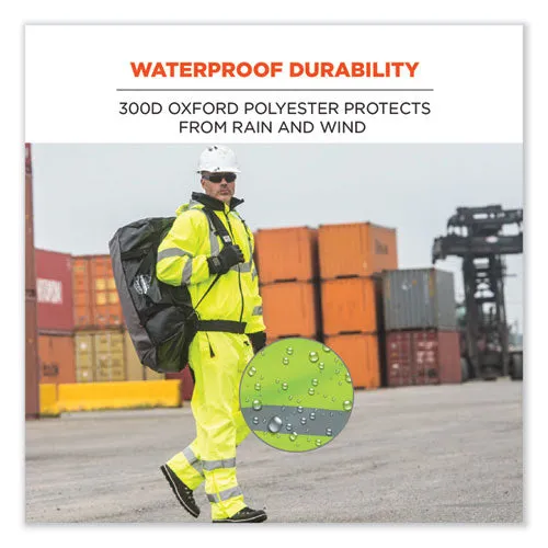 Glowear 8915 Class E Hi-vis Rain Pants, 2x-large, Lime, Ships In 1-3 Business Days