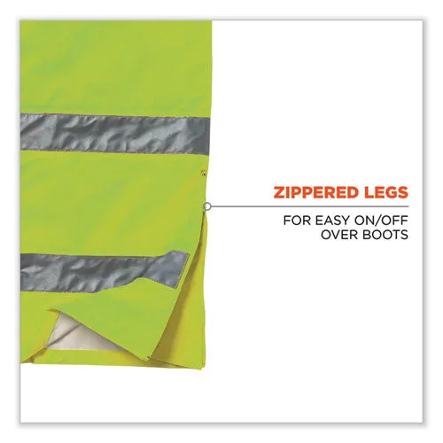 Glowear 8915 Class E Hi-vis Rain Pants, 2x-large, Lime, Ships In 1-3 Business Days