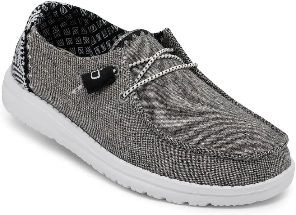 Hey Dude Wendy Chambray Onyx 40059-09u