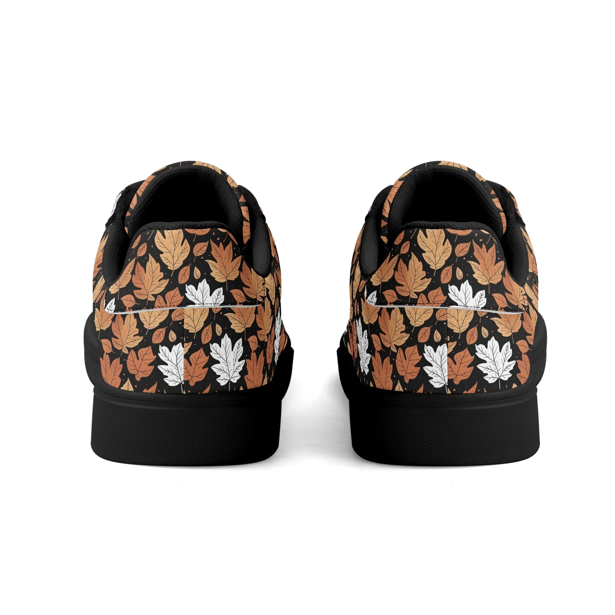 Maple leaves Adult Lightweight Brand Low Top Leather Shoes