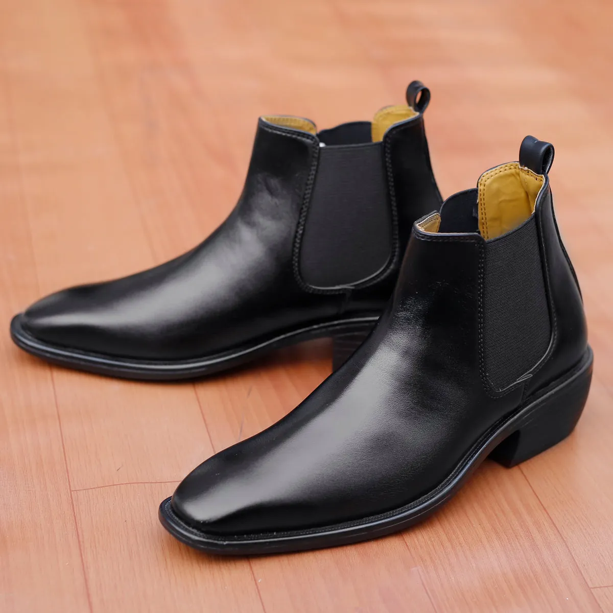 Men's 2 Inch Hidden Height Increasing Trendiest Boots