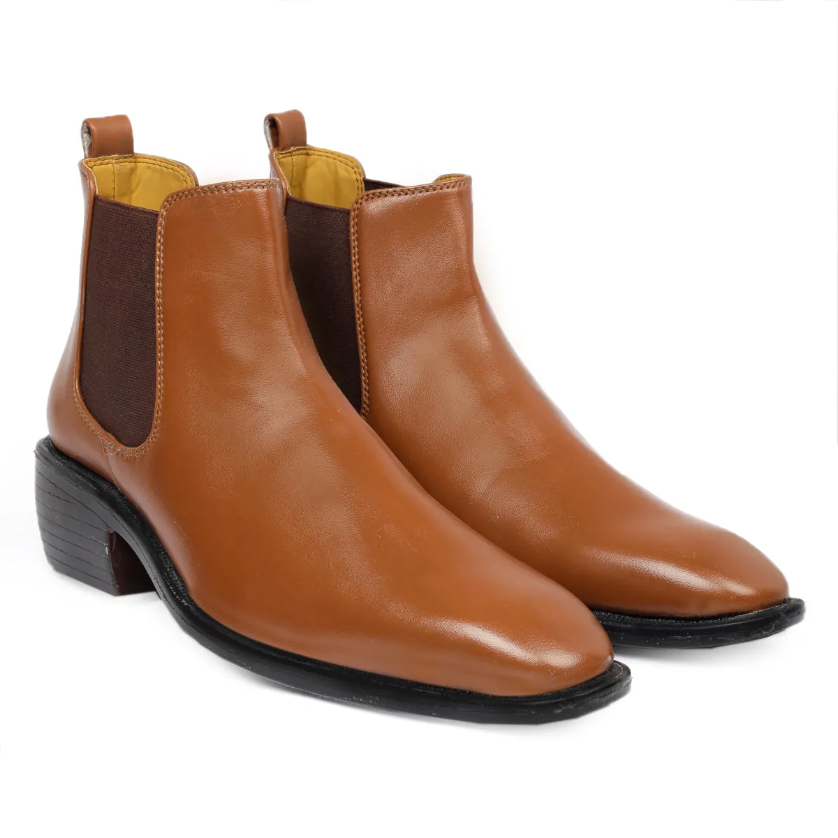 Men's 2 Inch Hidden Height Increasing Trendiest Boots