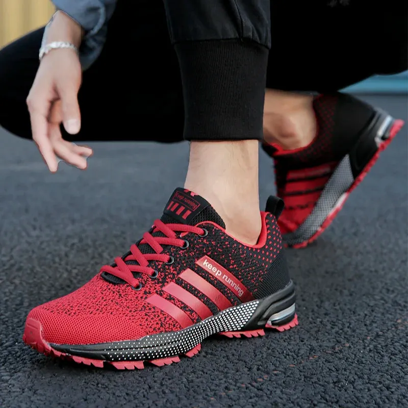 Men's Running Jogging Mesh Breathable Sneakers