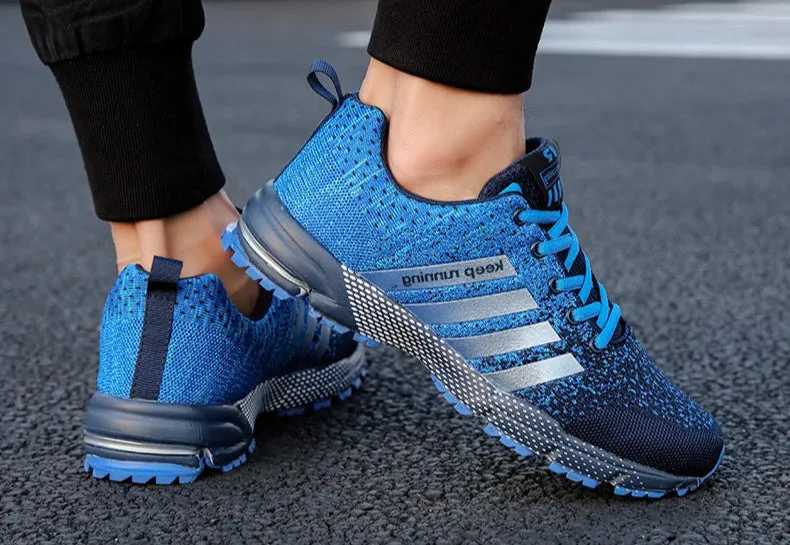 Men's Running Jogging Mesh Breathable Sneakers