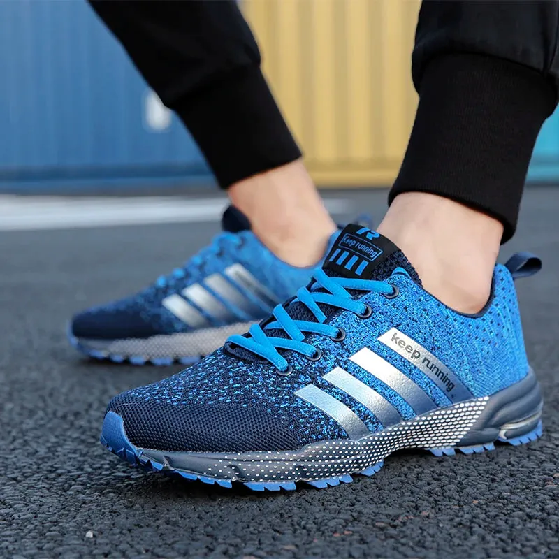 Men's Running Jogging Mesh Breathable Sneakers