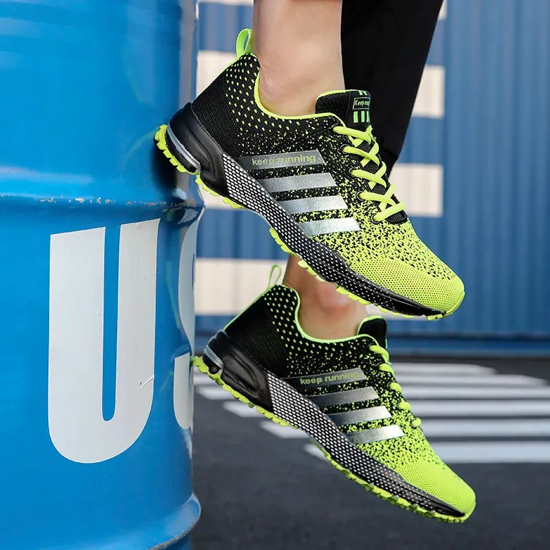 Men's Running Jogging Mesh Breathable Sneakers