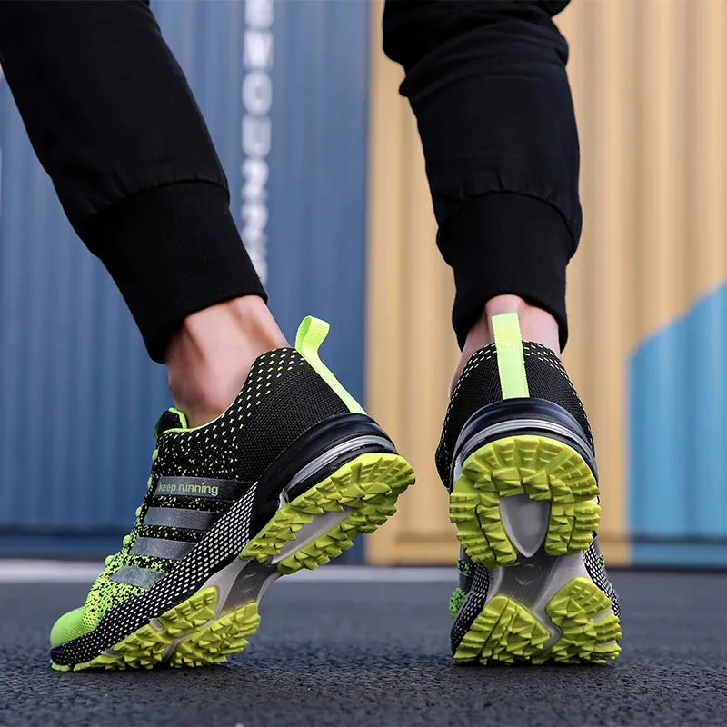 Men's Running Jogging Mesh Breathable Sneakers