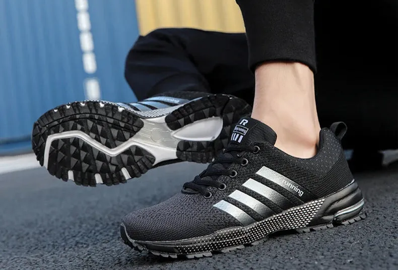 Men's Running Jogging Mesh Breathable Sneakers