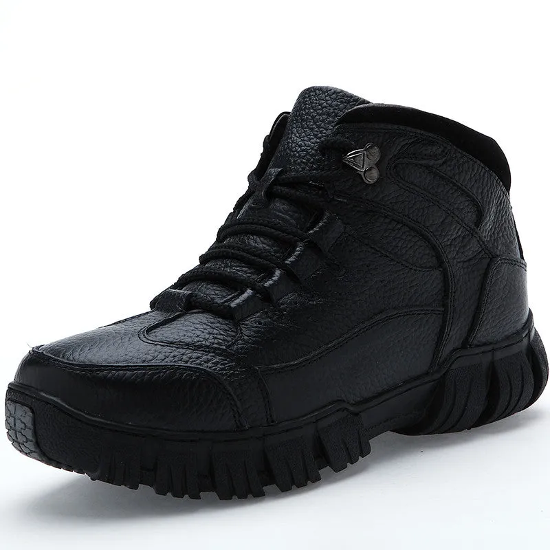 Men's Winter Genuine Leather Warm Boots