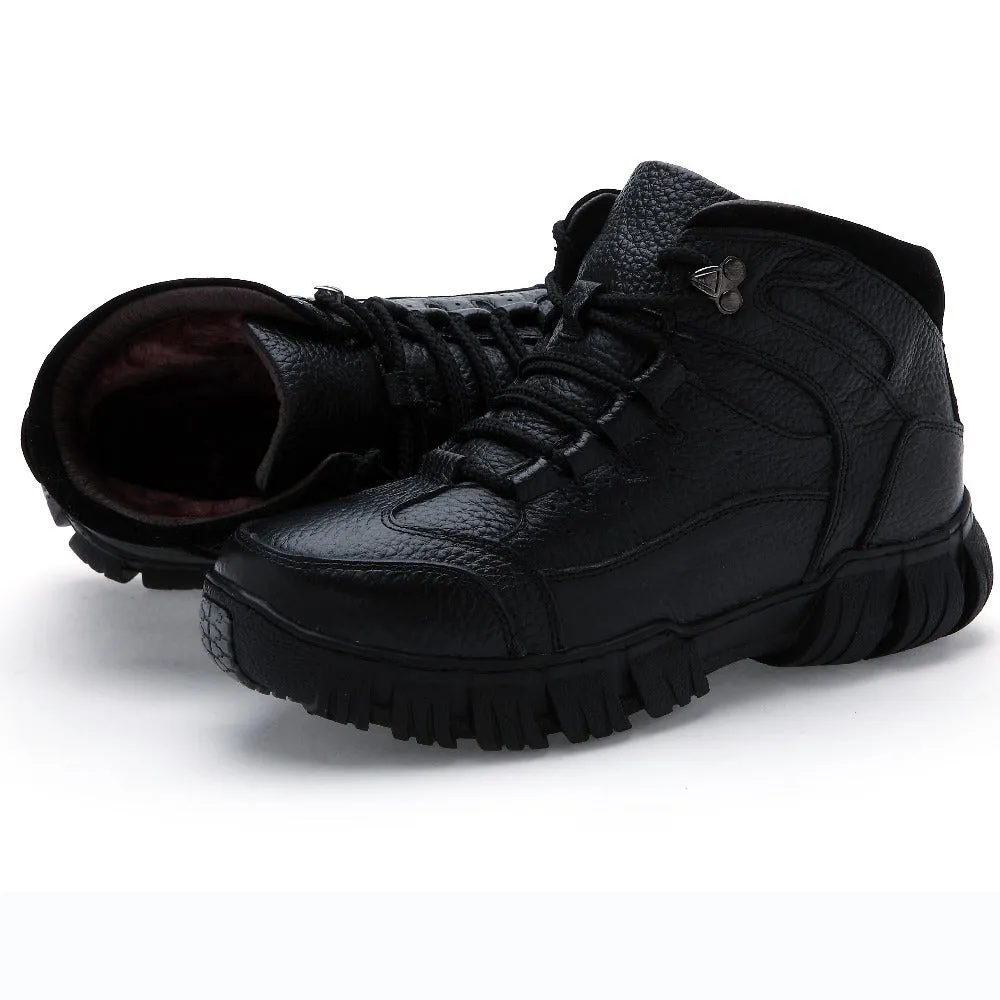 Men's Winter Genuine Leather Warm Boots