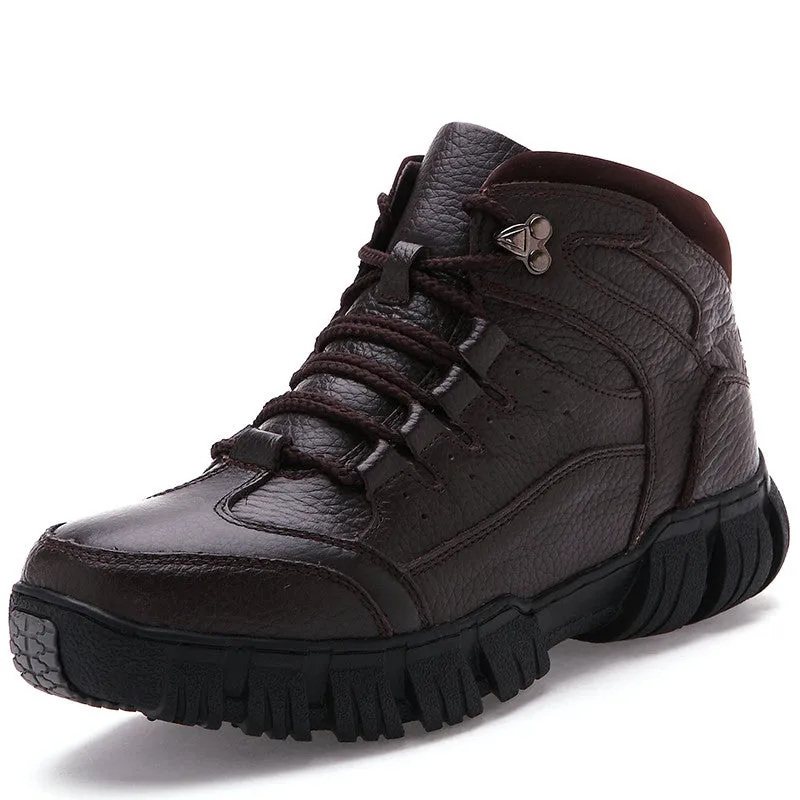 Men's Winter Genuine Leather Warm Boots