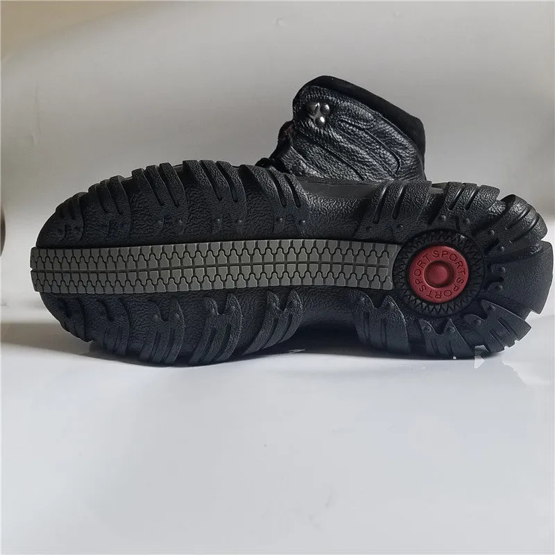 Men's Winter Genuine Leather Warm Boots