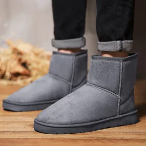 Men's Winter Lightweight Warm Ankle Boots