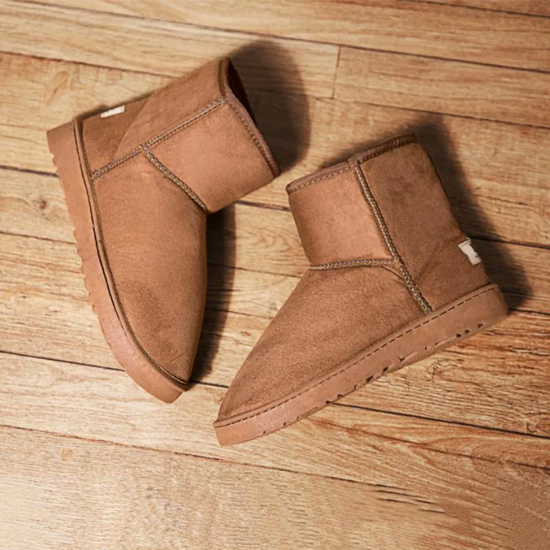 Men's Winter Lightweight Warm Ankle Boots