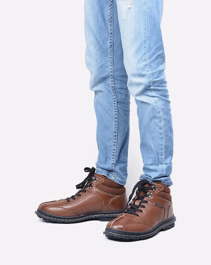 Men's Winter Warm Genuine Cowhide Shoes