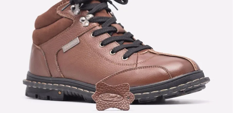 Men's Winter Warm Genuine Cowhide Shoes