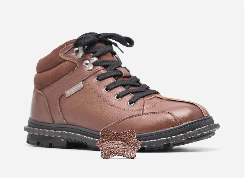Men's Winter Warm Genuine Cowhide Shoes
