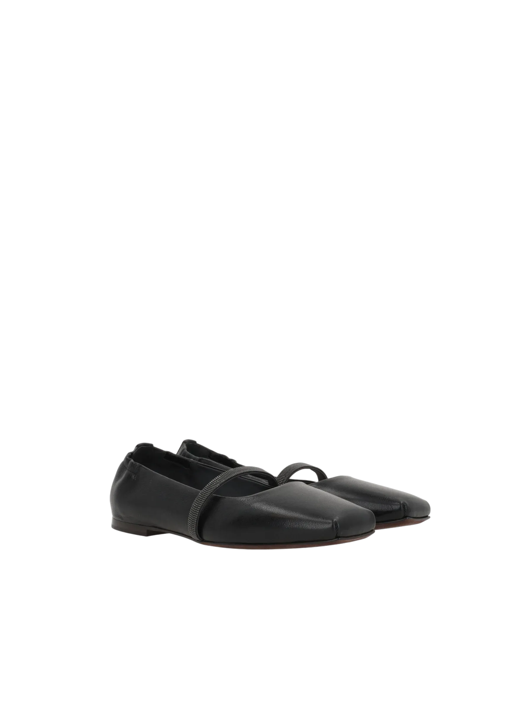 Nappa Leather Ballerinas