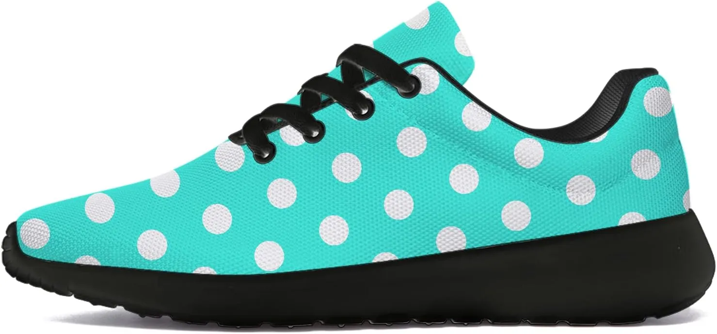 Polka Dot Shoes for Women Men Running Shoes Comfort Lightweight Walking Tennis Dots Sneakers Gifts