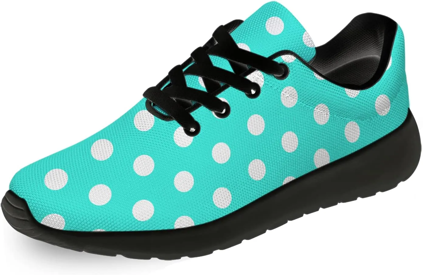 Polka Dot Shoes for Women Men Running Shoes Comfort Lightweight Walking Tennis Dots Sneakers Gifts