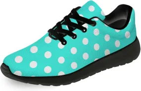 Polka Dot Shoes for Women Men Running Shoes Comfort Lightweight Walking Tennis Dots Sneakers Gifts