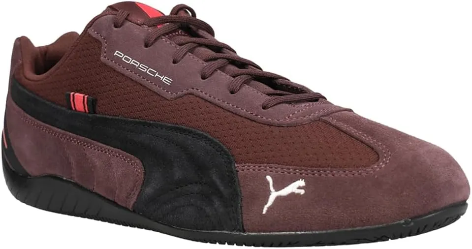 PUMA Mens Porsche Legacy Speed Cat Driving Lace Up Sneakers Shoes Casual - Brown
