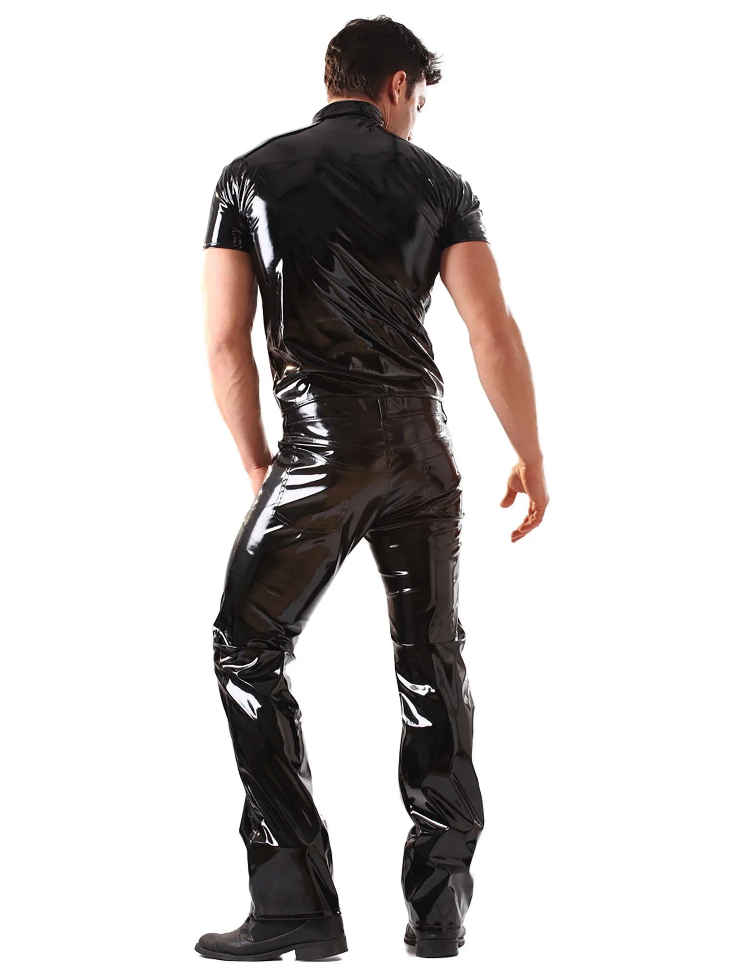 PVC Male Polo Top