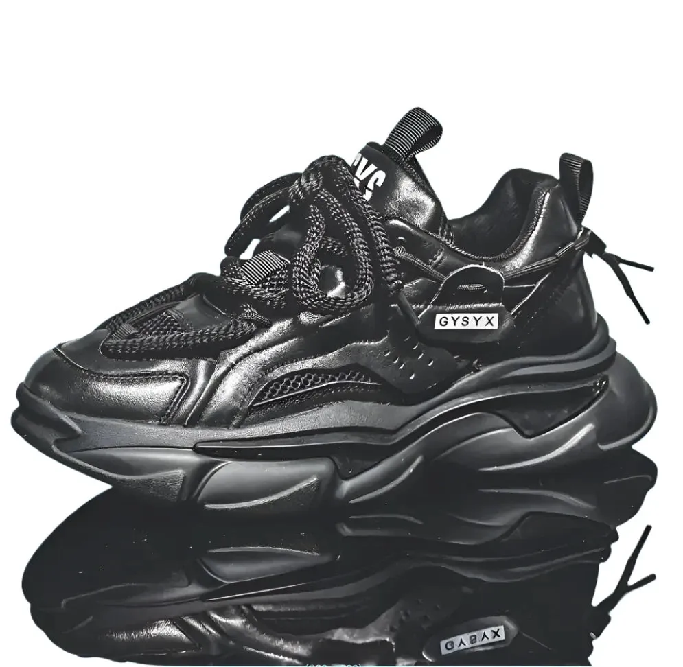 Quality Comfortable Men’s Casual Sneakers – Outdoor Breathable, Non-Slip, Wear-Resistant Platform Shoes
