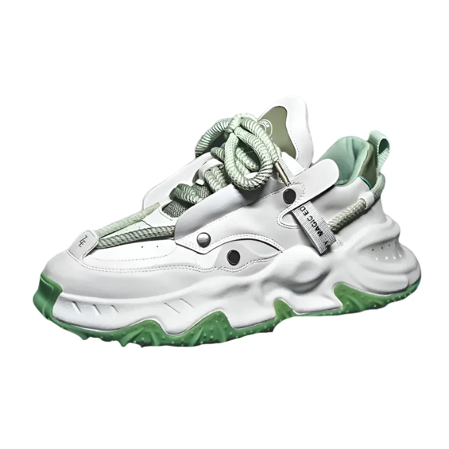 Quality Comfortable Men’s Casual Sneakers – Outdoor Breathable, Non-Slip, Wear-Resistant Platform Shoes