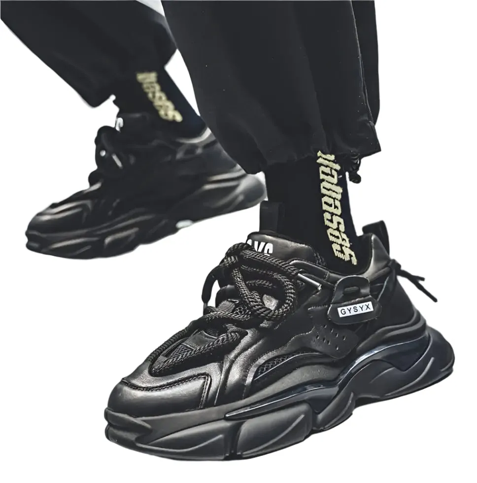 Quality Comfortable Men’s Casual Sneakers – Outdoor Breathable, Non-Slip, Wear-Resistant Platform Shoes