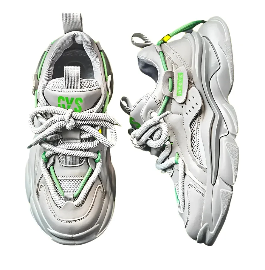 Quality Comfortable Men’s Casual Sneakers – Outdoor Breathable, Non-Slip, Wear-Resistant Platform Shoes