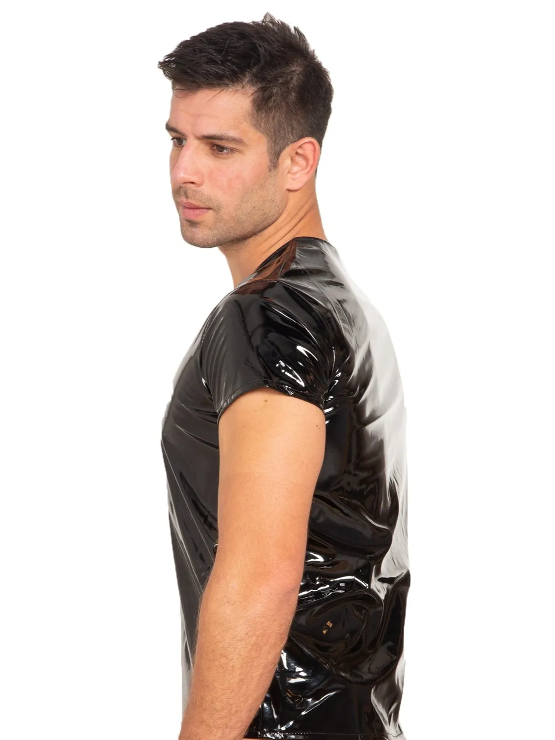 Secret Sale - PVC Round Neck T Shirt