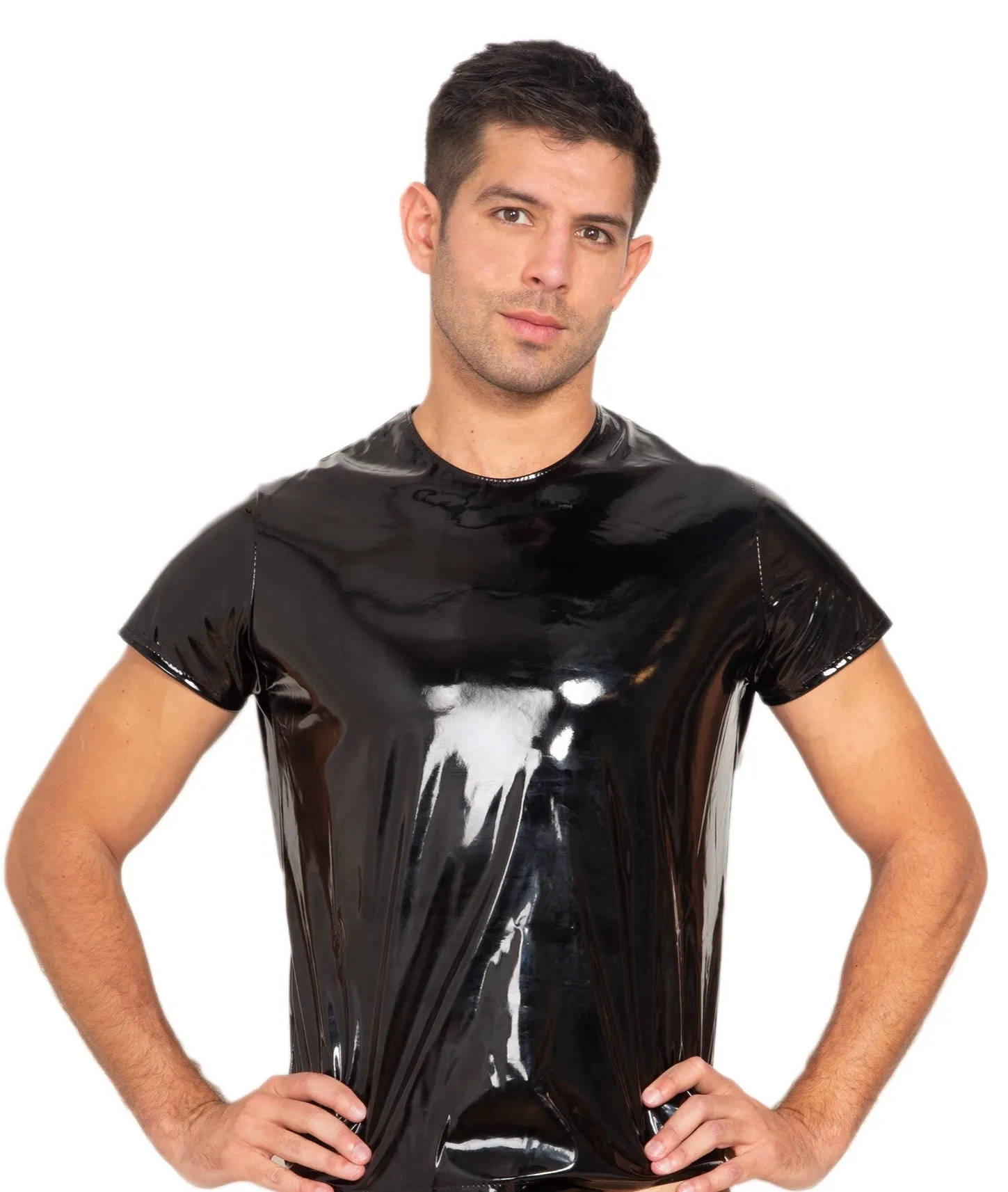 Secret Sale - PVC Round Neck T Shirt