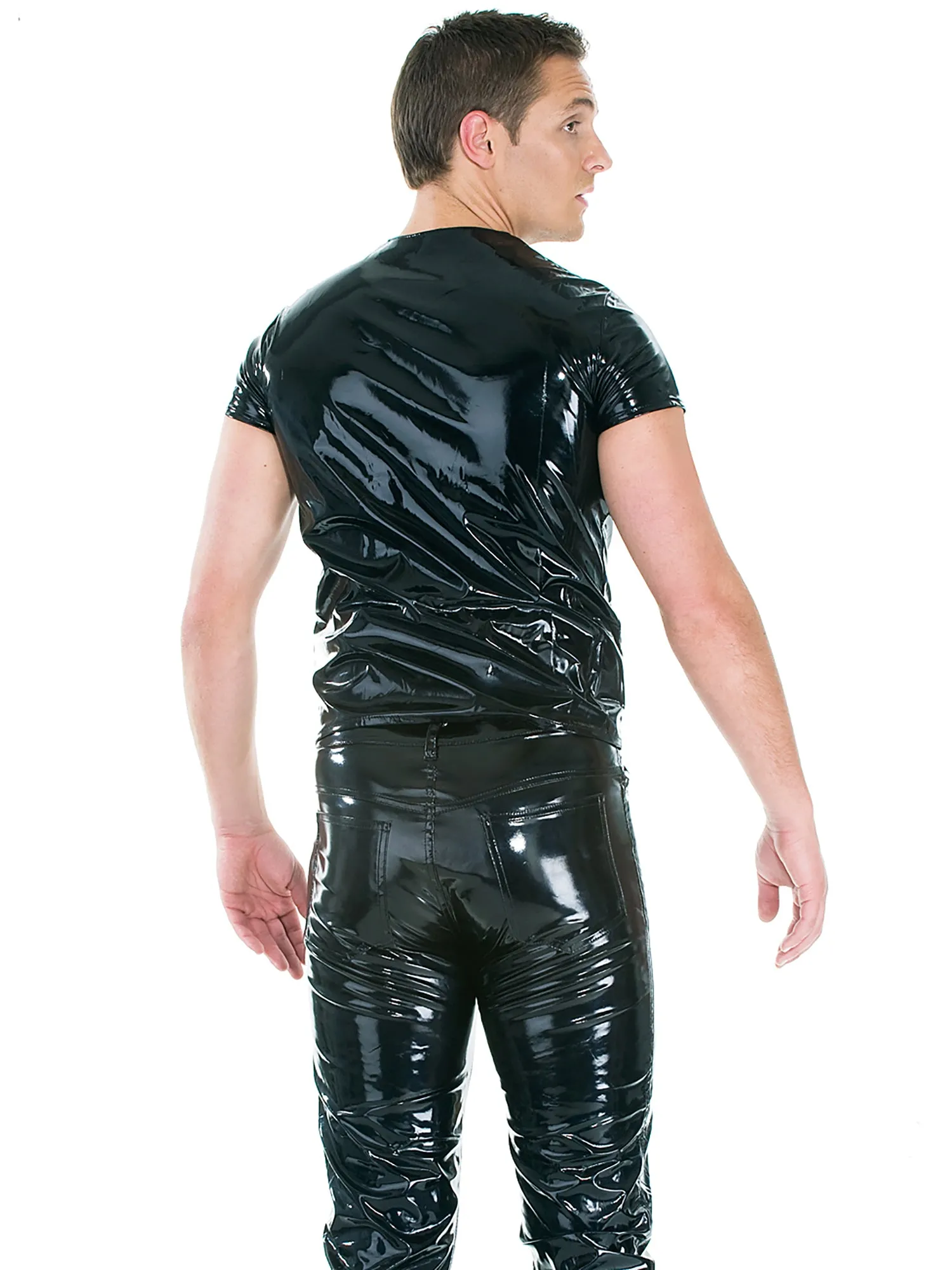 Secret Sale - PVC Round Neck T Shirt