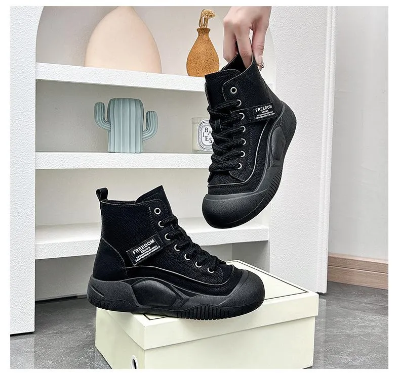 Soft Leather Lightweight Sports Shoes