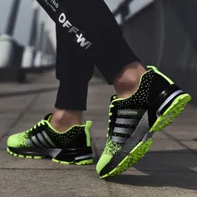 Sport Running Shoes Men Couple Casual Flats Outdoor Sneakers Mesh Breathable Walk Footwear Trainers