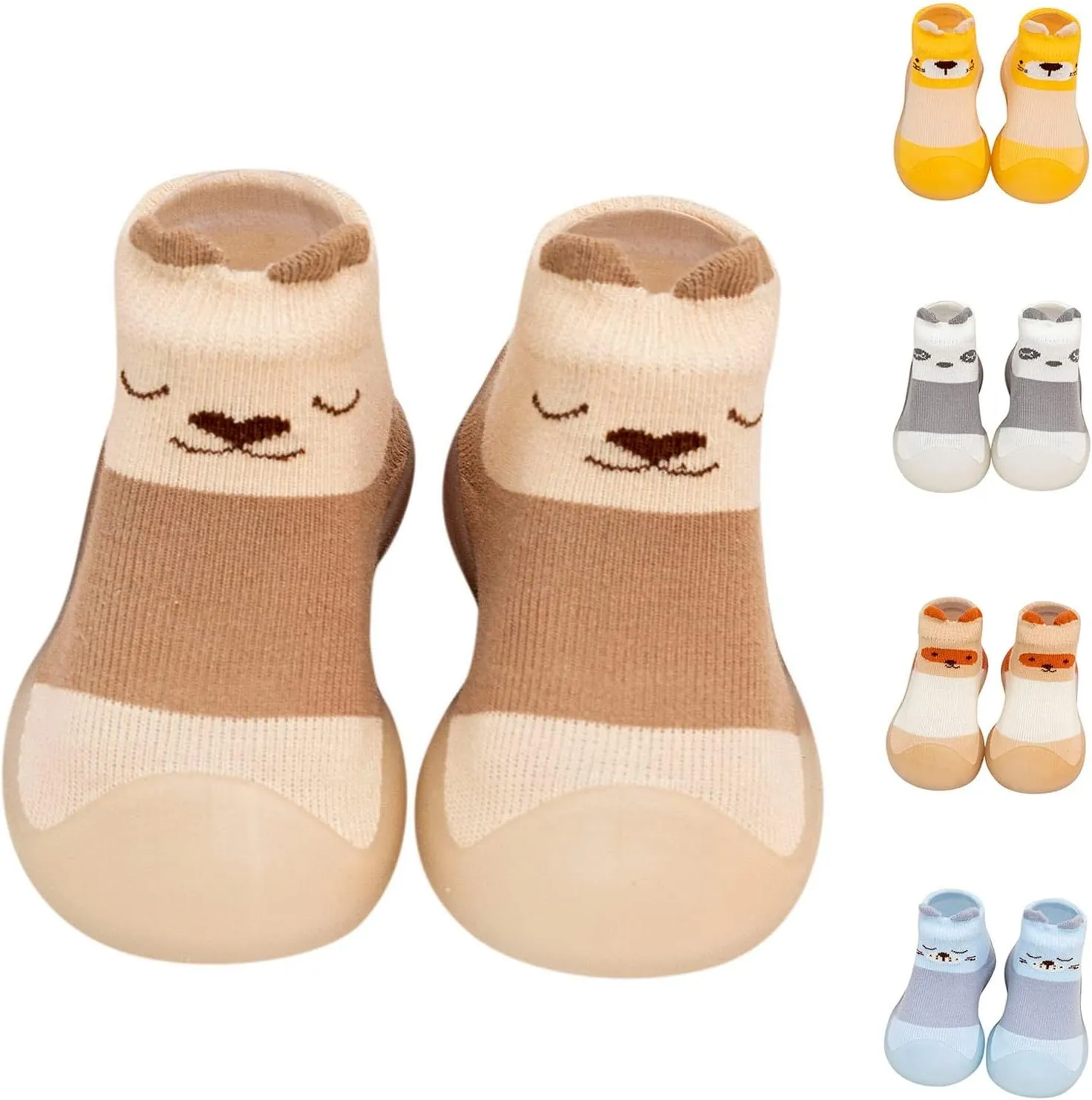 Summer and Autumn Comfortable Infant Toddler Shoes Cute Pattern Colorblock Children Mesh Toddler (Grey, 12-18 Months)