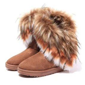 Trendy Winter Warm Fur Boots