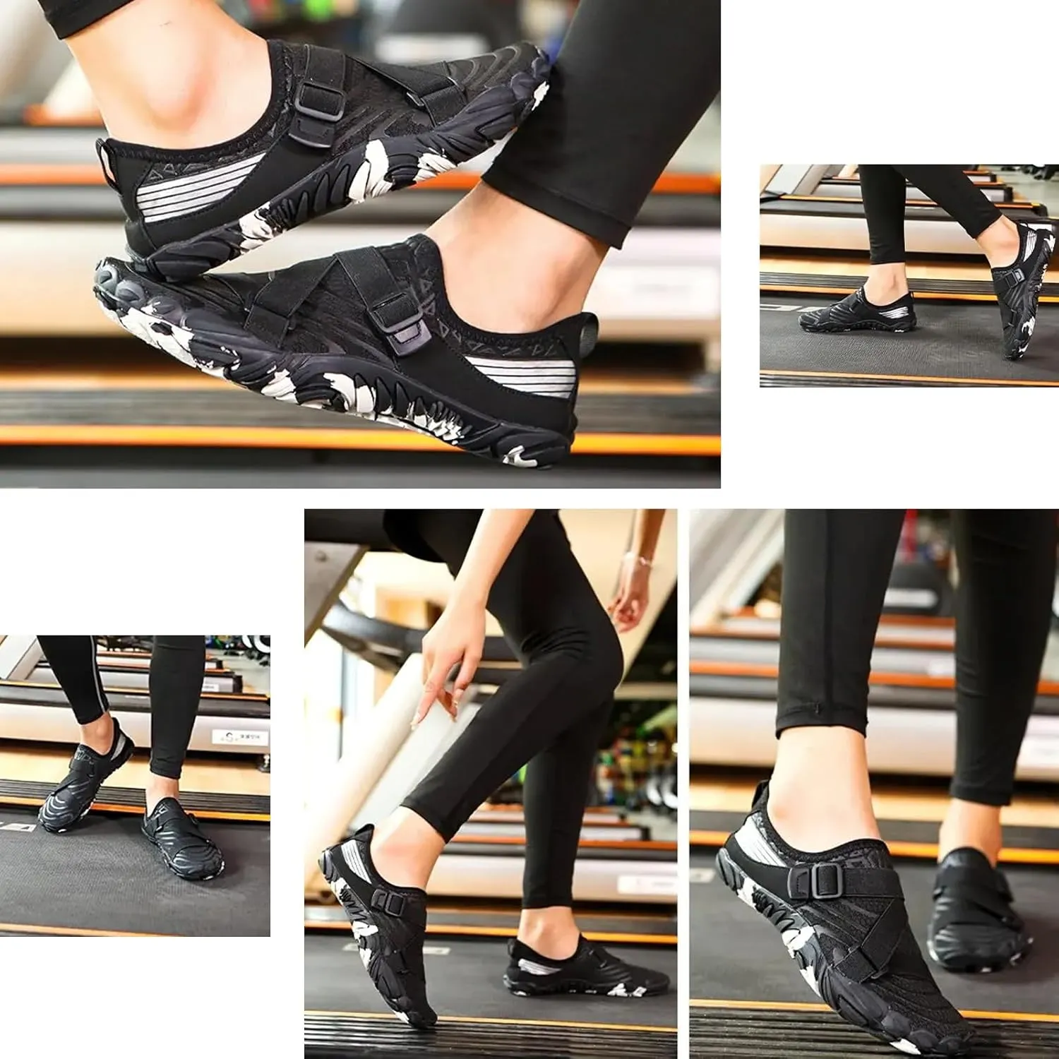 Unisex Outdoor Barefoot Shoes Deadlifting Squat Shoes Fitness Cross-Trainer Sneaker for Yoga & Water Sports