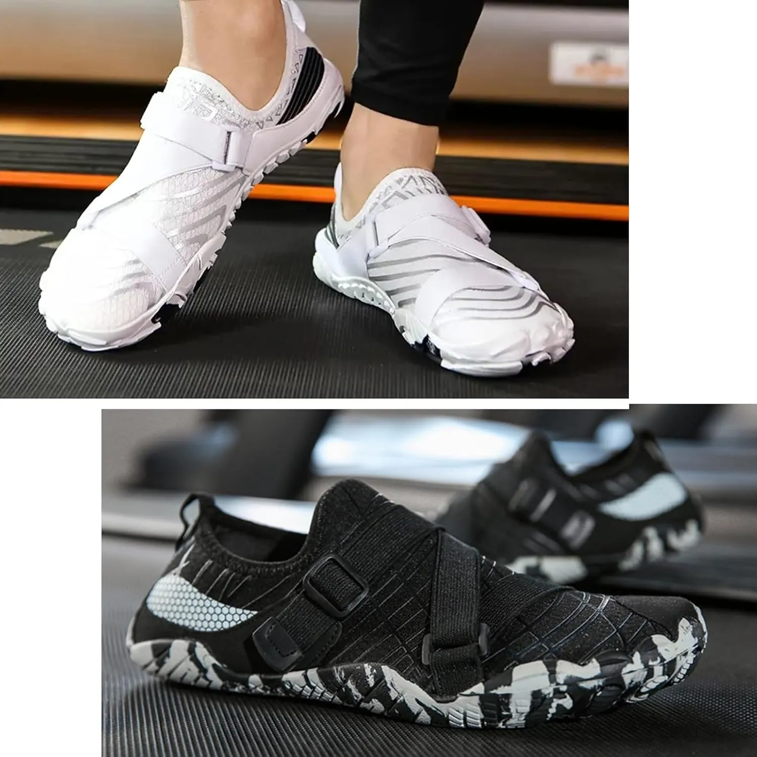 Unisex Outdoor Barefoot Shoes Deadlifting Squat Shoes Fitness Cross-Trainer Sneaker for Yoga & Water Sports