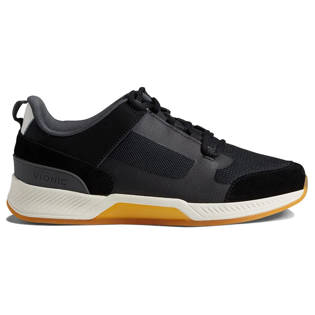 Vionic Fearless Leather Textile Women's Low Top Trainers