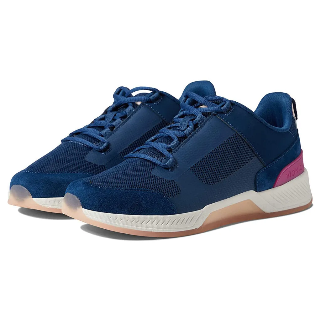 Vionic Fearless Leather Textile Women's Low Top Trainers