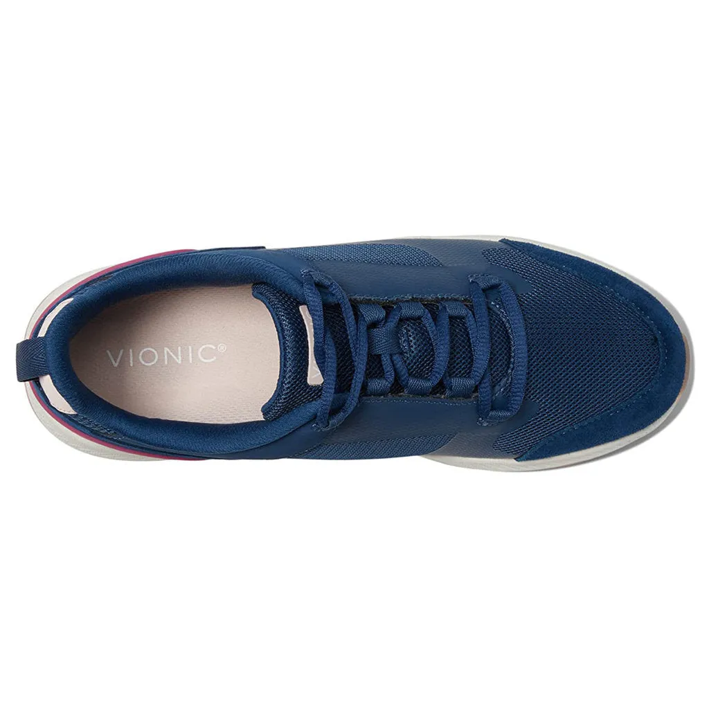 Vionic Fearless Leather Textile Women's Low Top Trainers