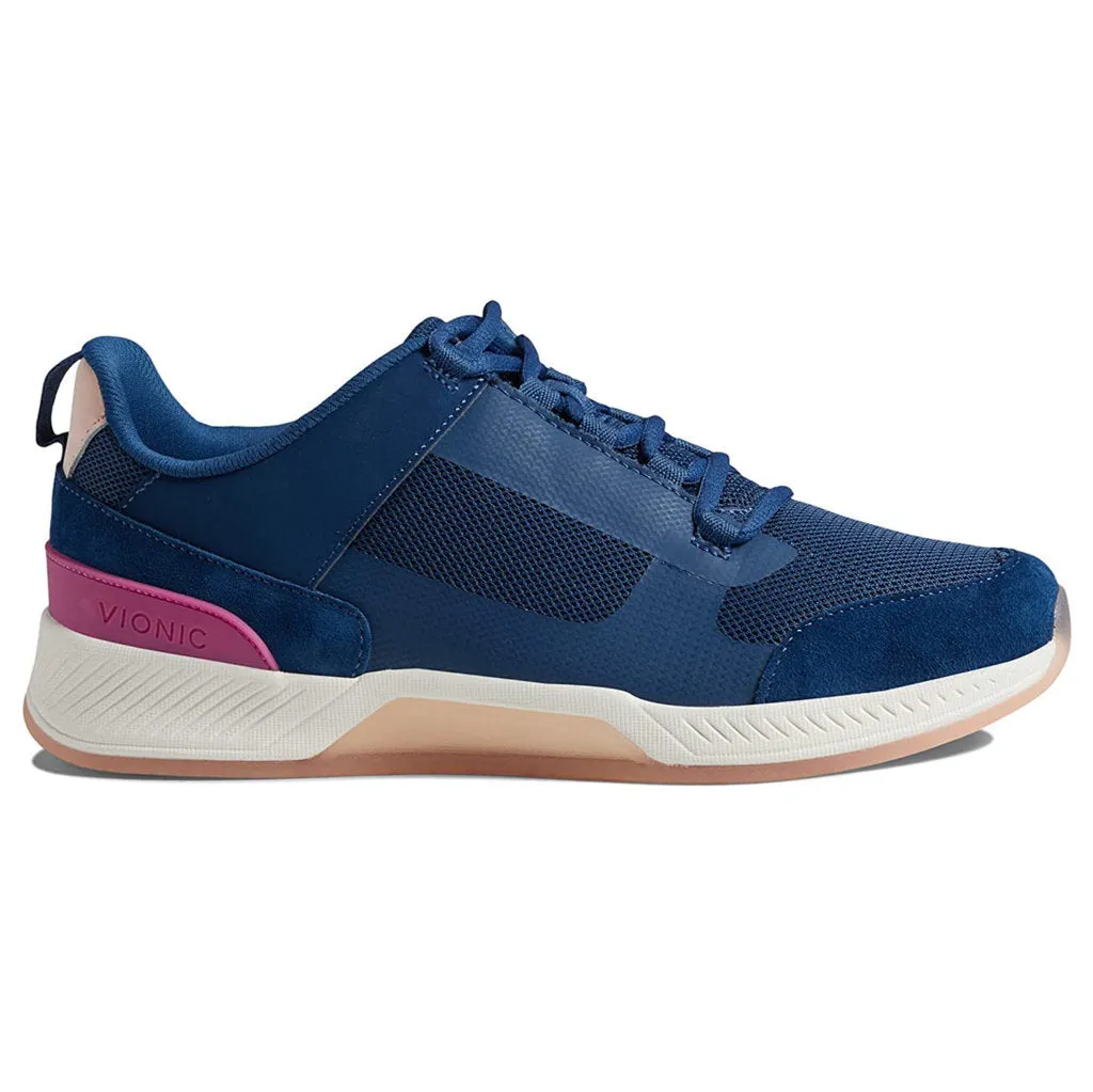 Vionic Fearless Leather Textile Women's Low Top Trainers