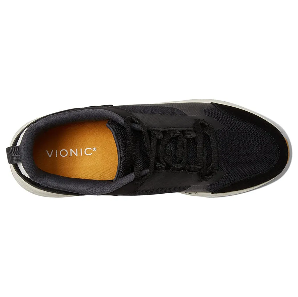 Vionic Fearless Leather Textile Women's Low Top Trainers