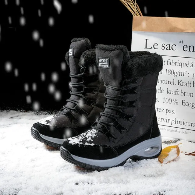 Warm Mid-Calf Women's Boots
